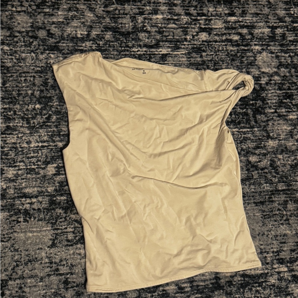 Abercrombie & Fitch Cream Tank Top